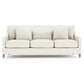 Bernhardt Palisades Leather Sofa Without Nails — N2876LX