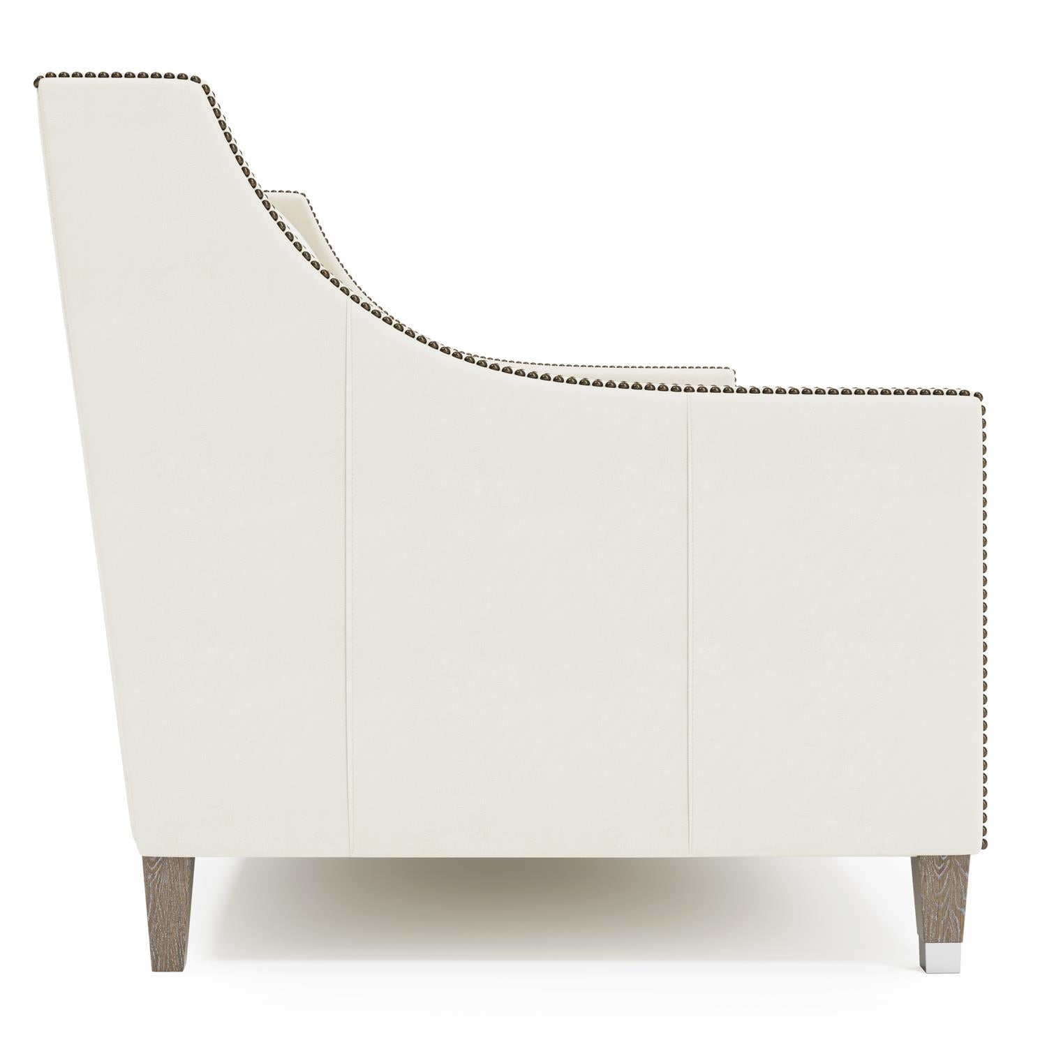 Bernhardt Palisades Leather Sofa Without Pillows — N2876LY