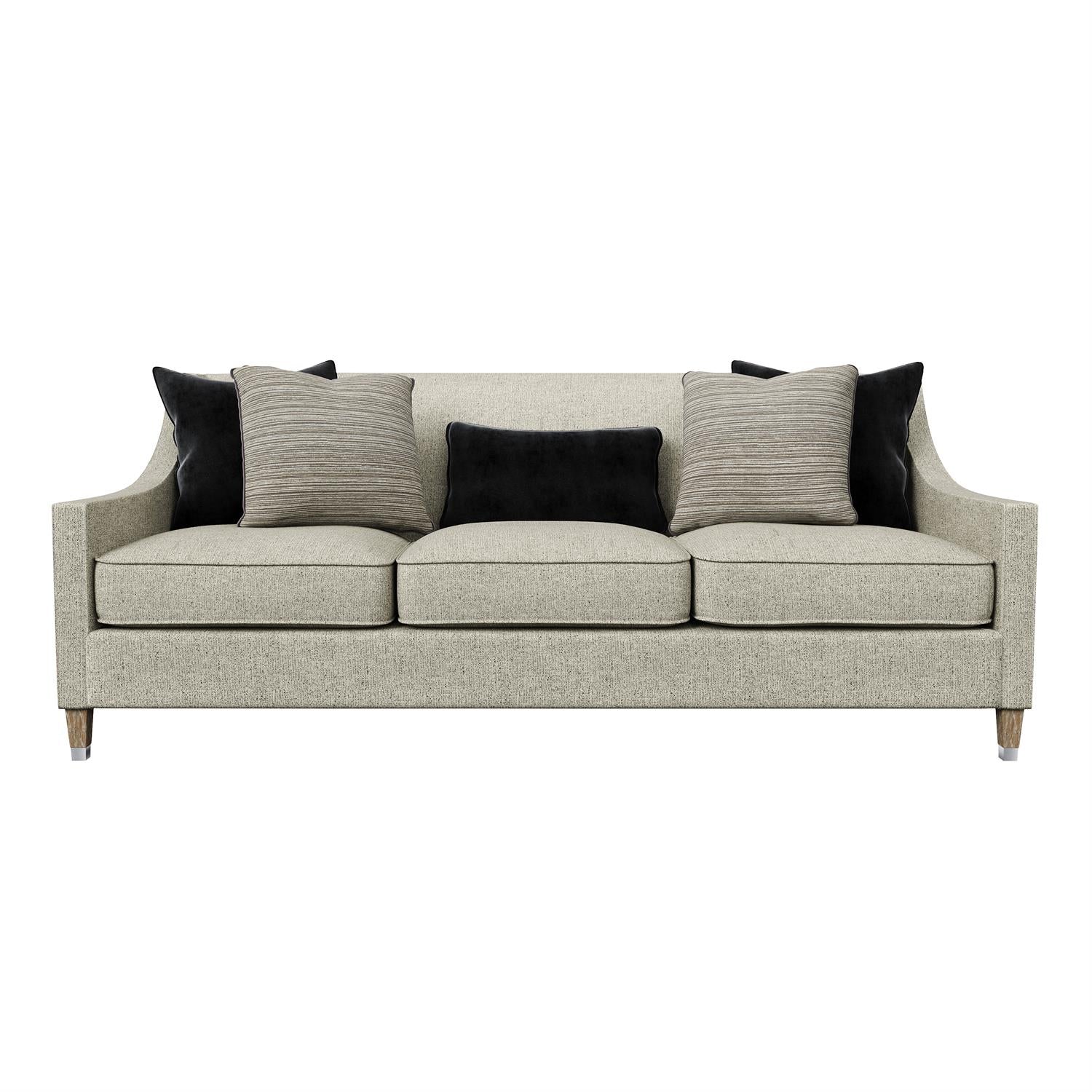 Bernhardt Palisades Fabric Sofa Without Nails — N2876X