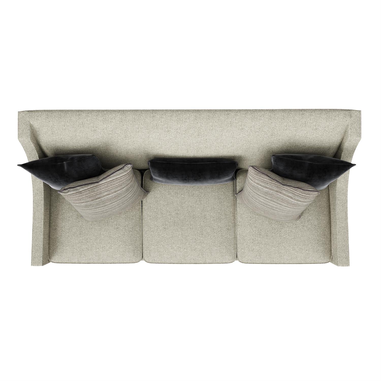 Bernhardt Palisades Fabric Sofa Without Nails — N2876X