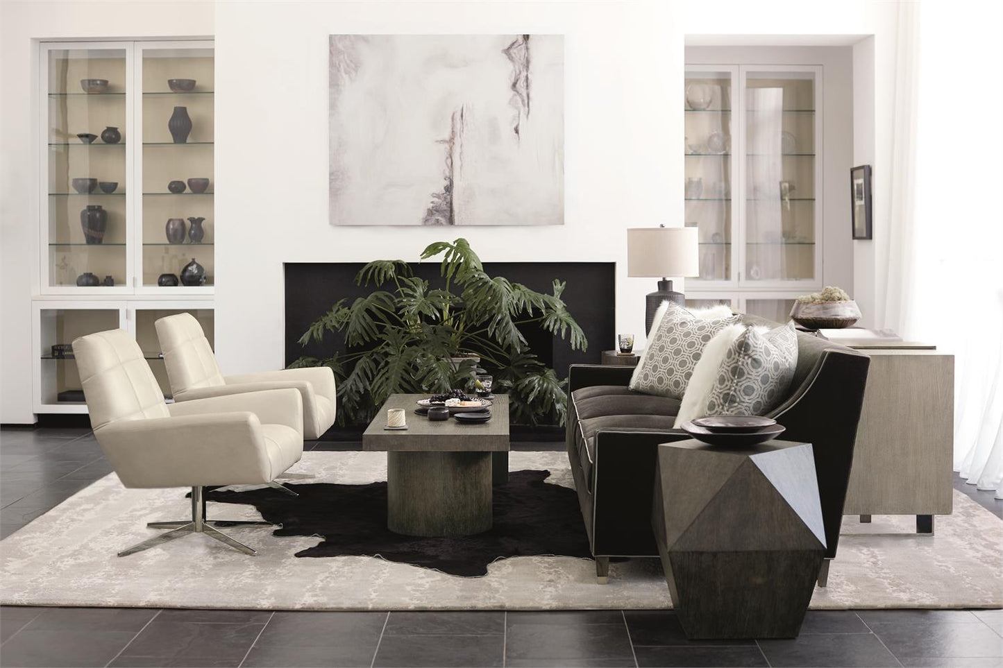 Bernhardt Palisades Fabric Sofa — N2877