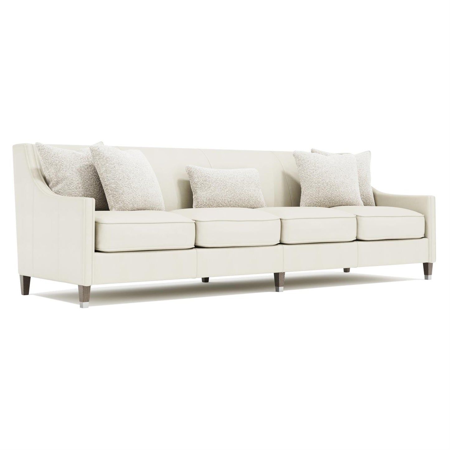 Bernhardt Palisades Leather Sofa Without Nails — N2877LX