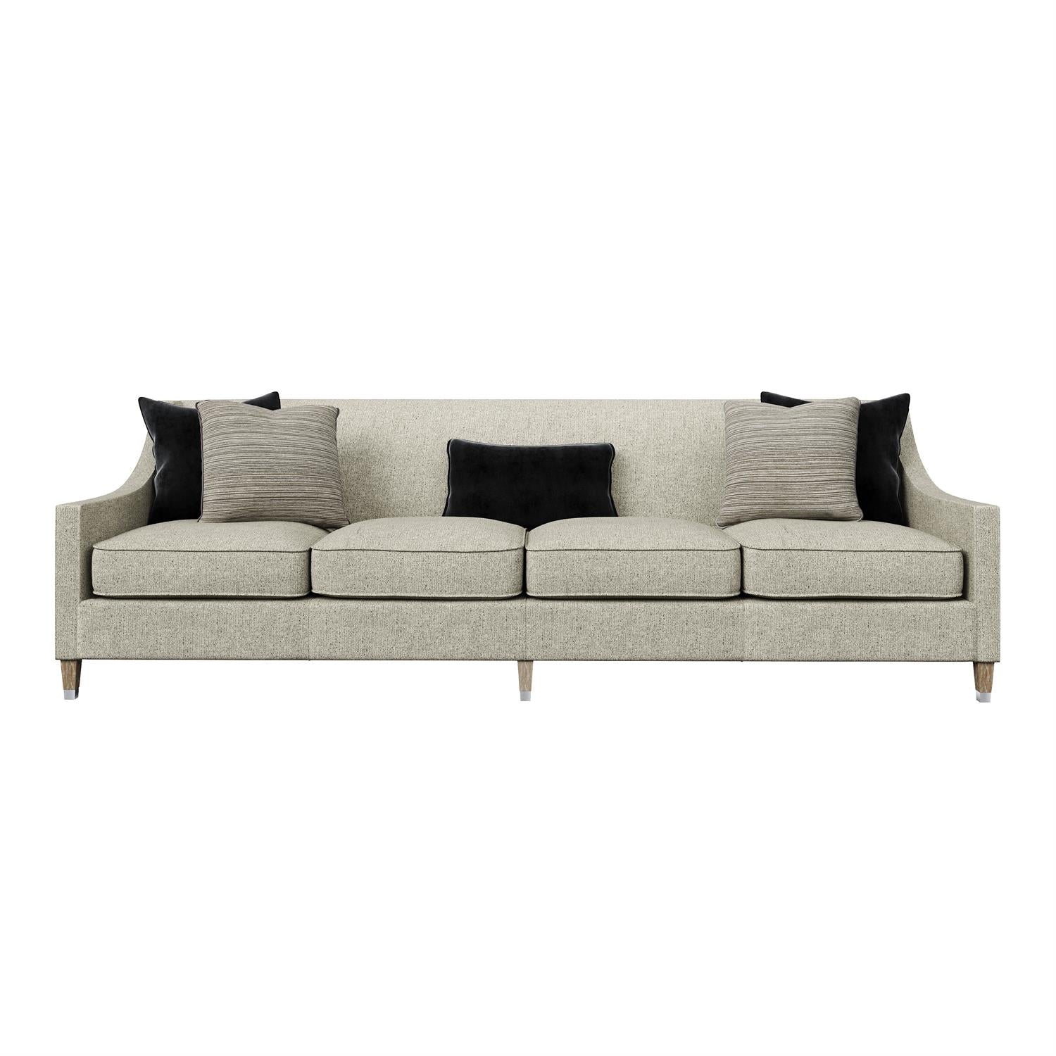 Bernhardt Palisades Fabric Sofa Without Nails — N2877X