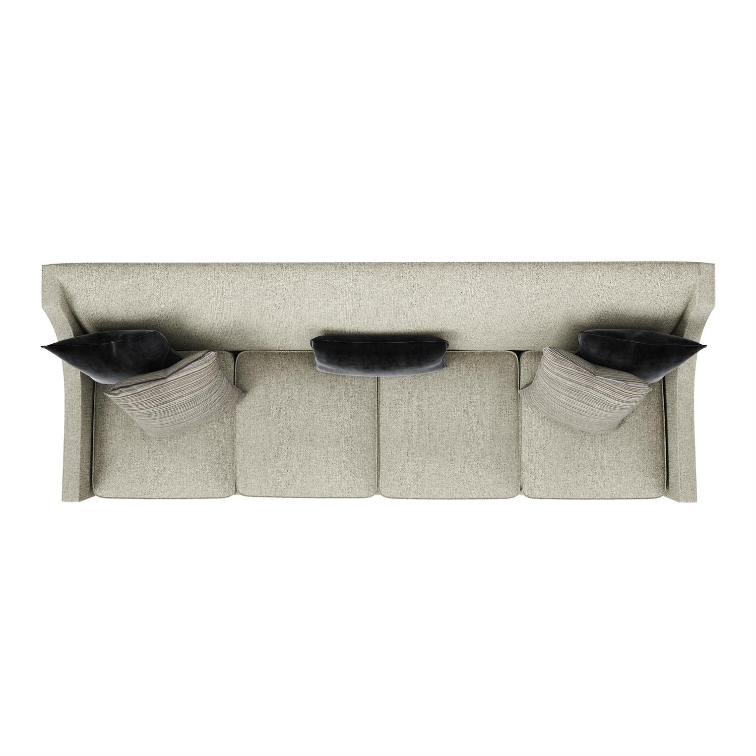 Bernhardt Palisades Fabric Sofa Without Nails — N2877X