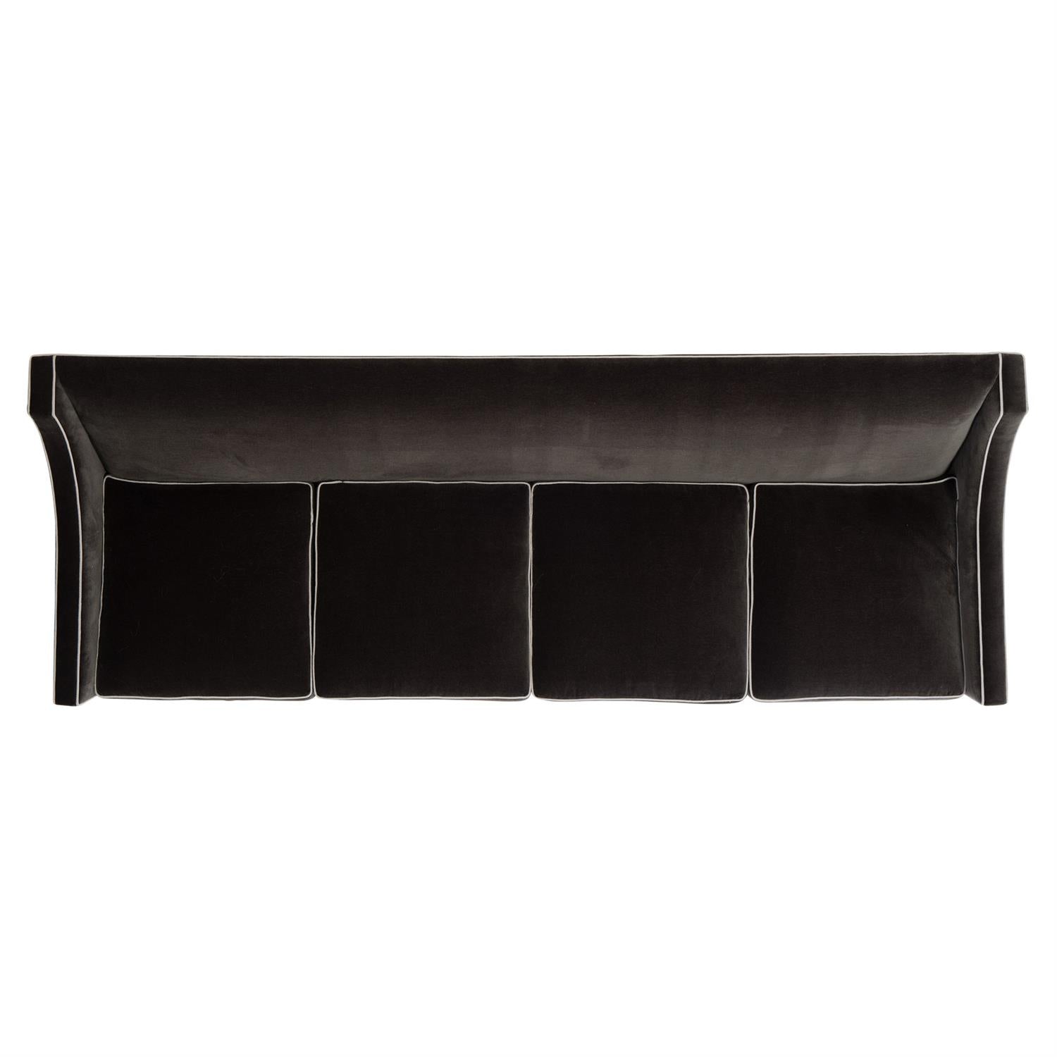 Bernhardt Palisades Fabric Sofa Without Pillows — N2877Y