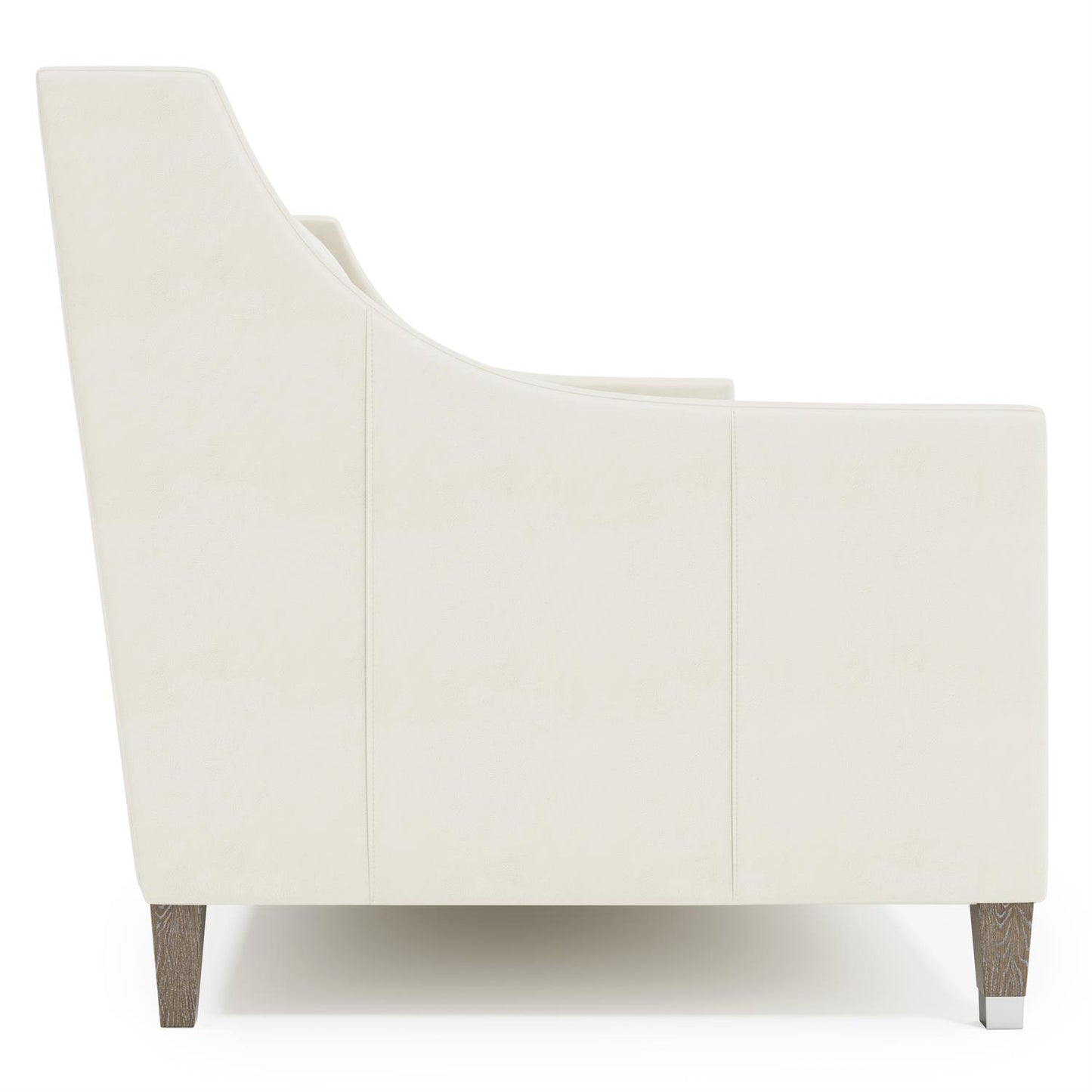 Bernhardt Palisades Leather Sofa Without Pillows & Nails — N287LYX