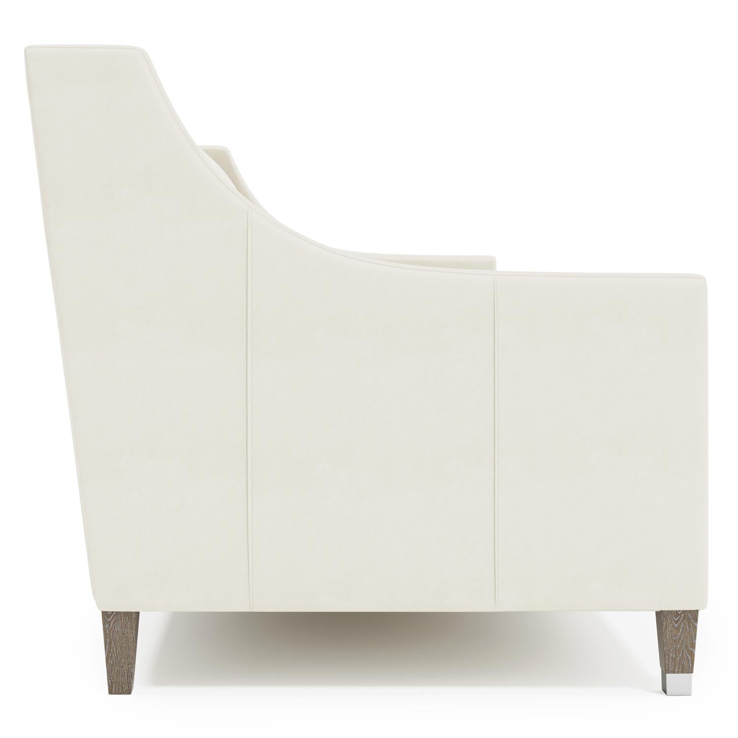 Bernhardt Palisades Leather Sofa Without Pillows & Nails — N287LYX
