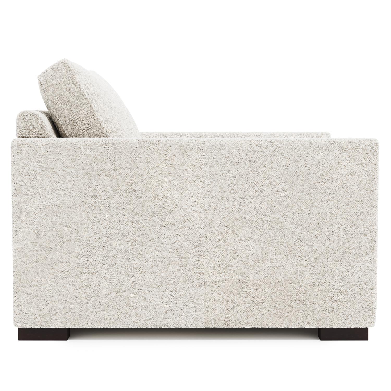 Bernhardt Nicolette Fabric Chair 1/2 Without Pillows — N3193Y