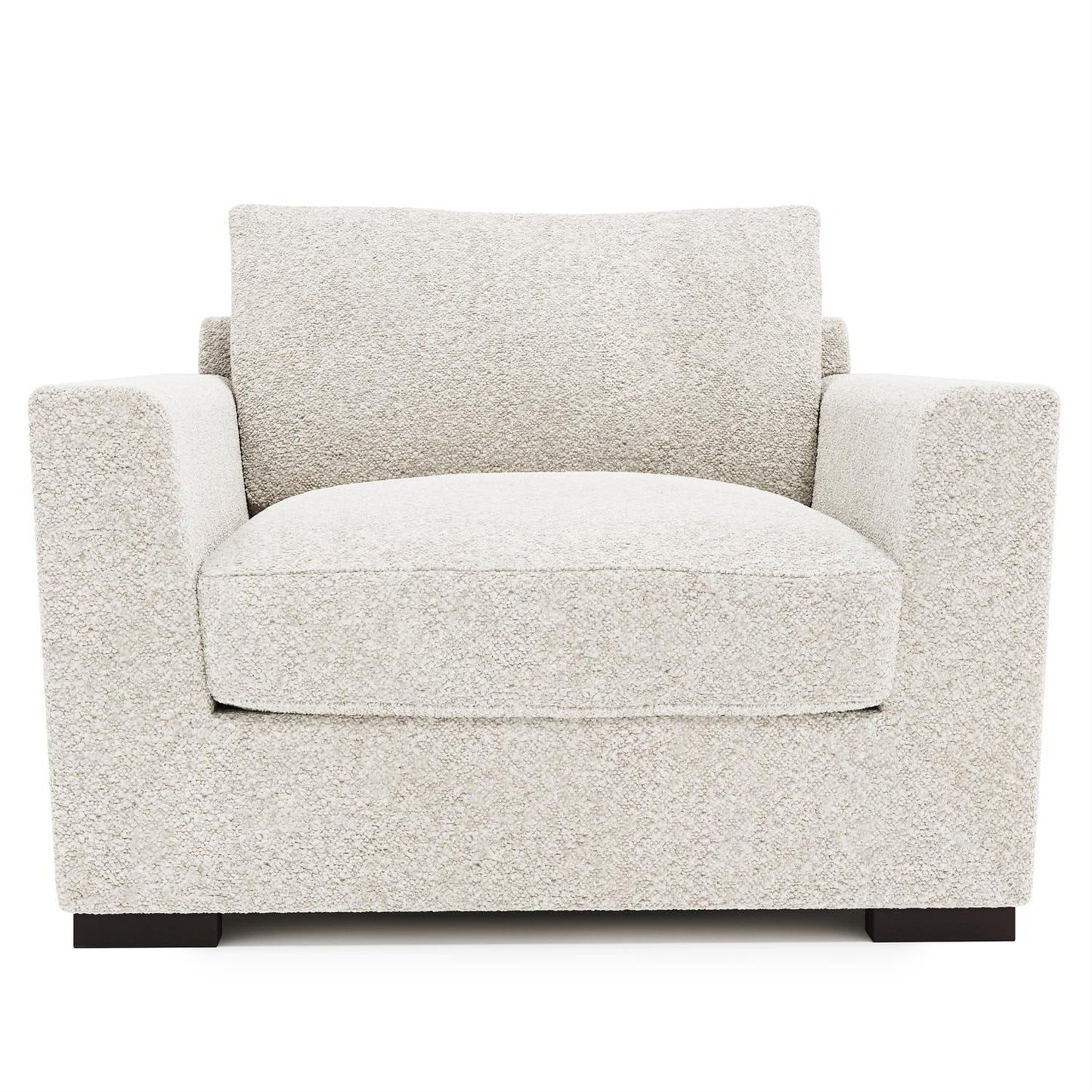 Bernhardt Nicolette Fabric Chair 1/2 Without Pillows — N3193Y