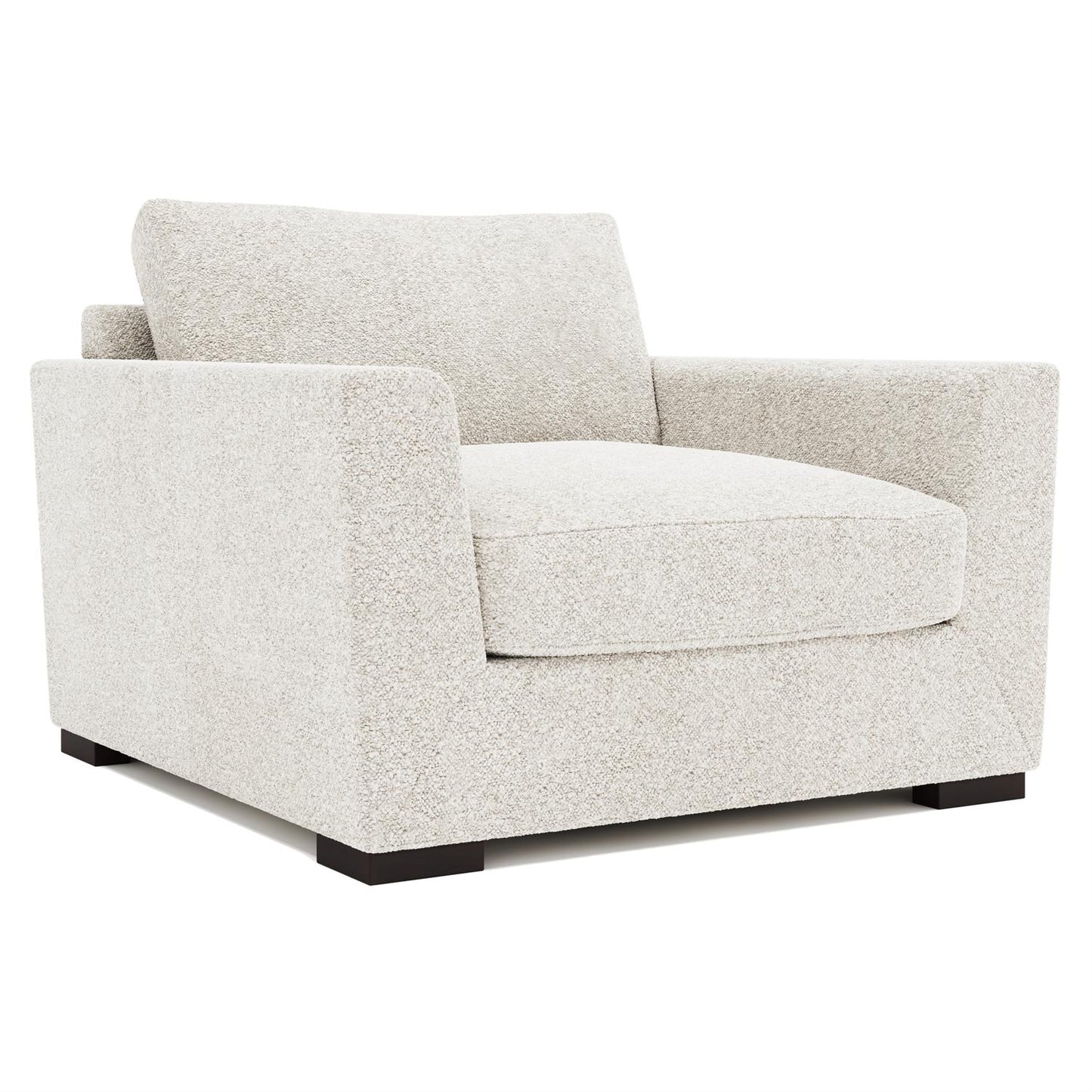 Bernhardt Nicolette Fabric Chair 1/2 Without Pillows — N3193Y