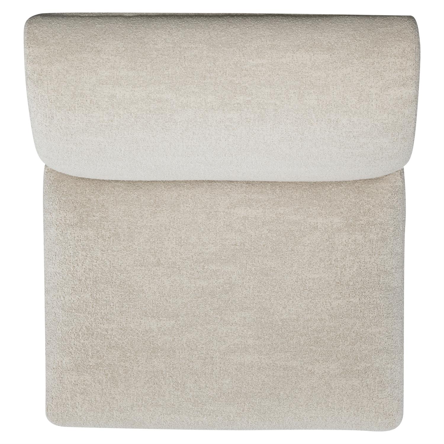 Bernhardt St. Tropez Fabric Armless Chair — N3730