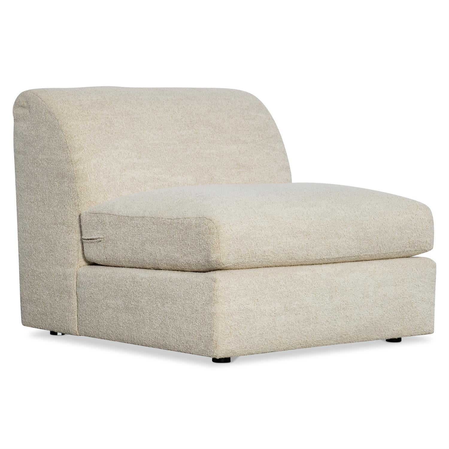 Bernhardt St. Tropez Fabric Armless Chair — N3730
