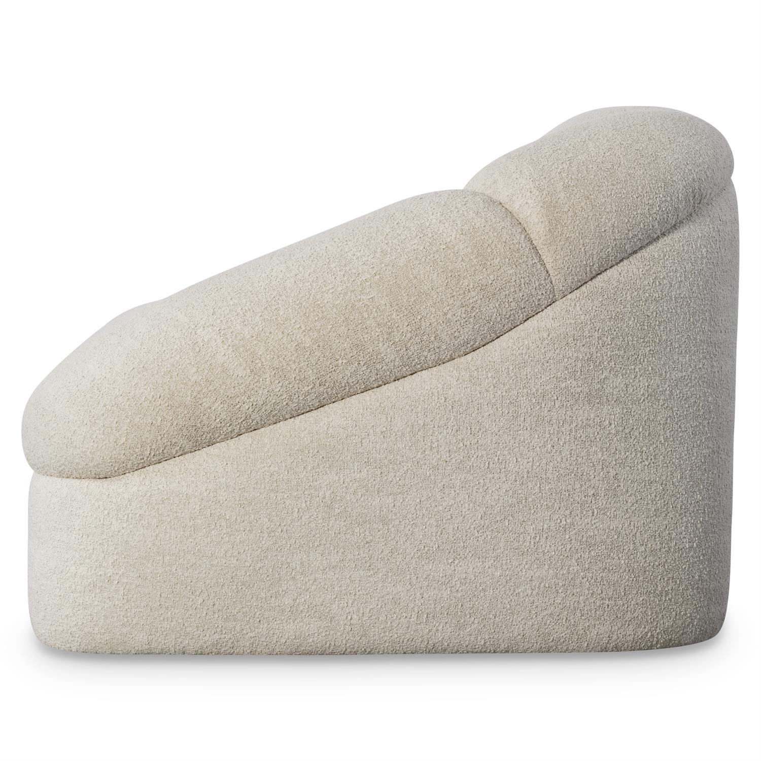 Bernhardt St. Tropez Fabric Right Arm Chair Without Pillows — N3735Y