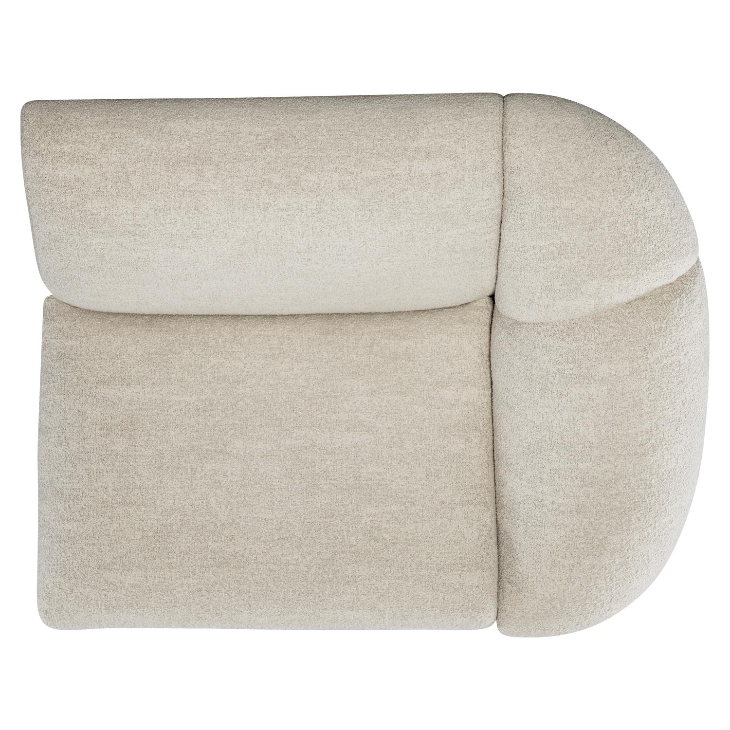 Bernhardt St. Tropez Fabric Right Arm Chair Without Pillows — N3735Y