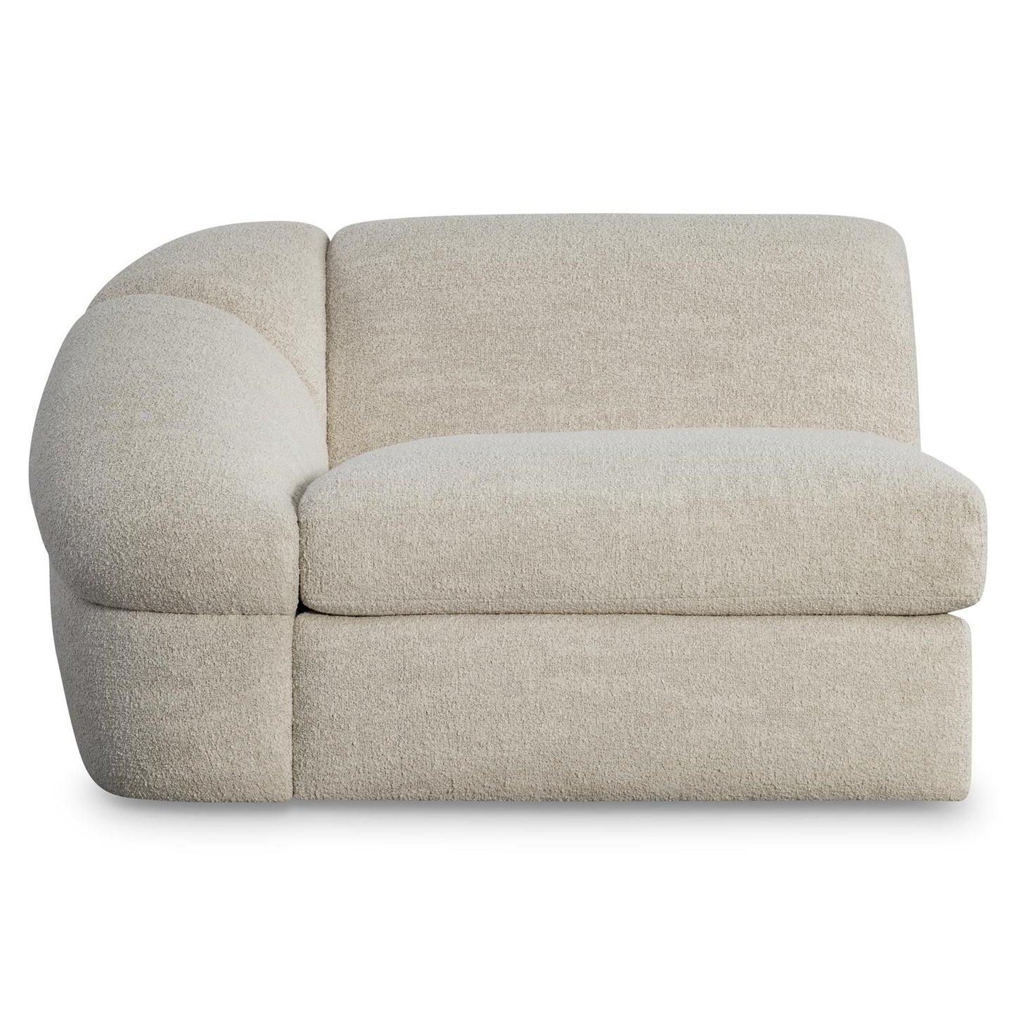 Bernhardt St. Tropez Fabric Left Arm Chair Without Pillows — N3736Y