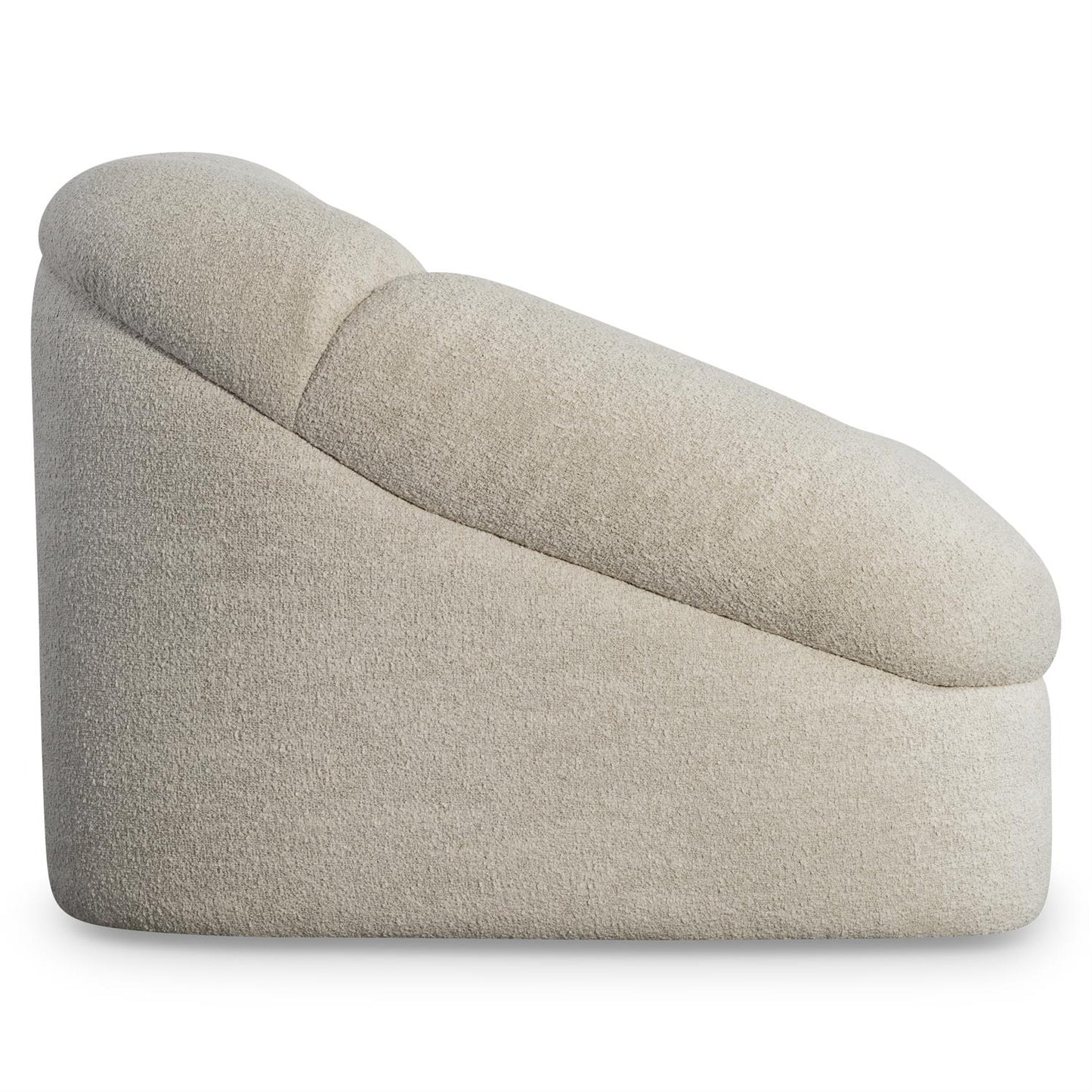 Bernhardt St. Tropez Fabric Left Arm Chair Without Pillows — N3736Y