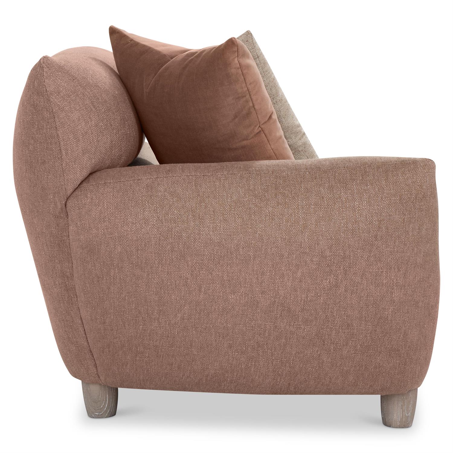 Bernhardt Valenti Fabric Left Arm Loveseat — N3942