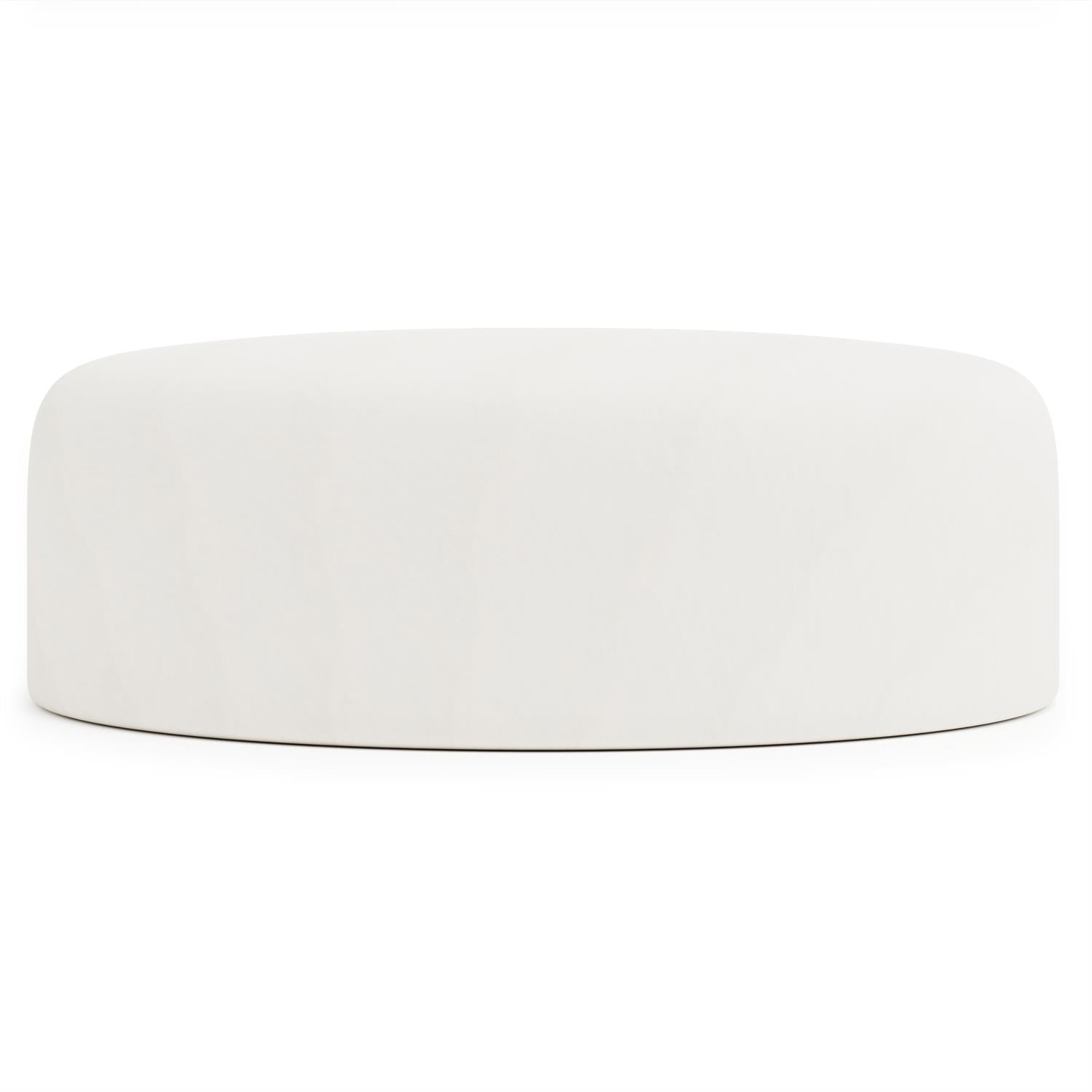 Bernhardt Tyre Leather Ottoman — N4201L