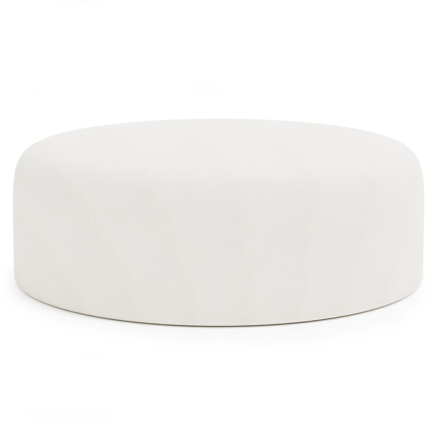 Bernhardt Tyre Leather Ottoman — N4201L