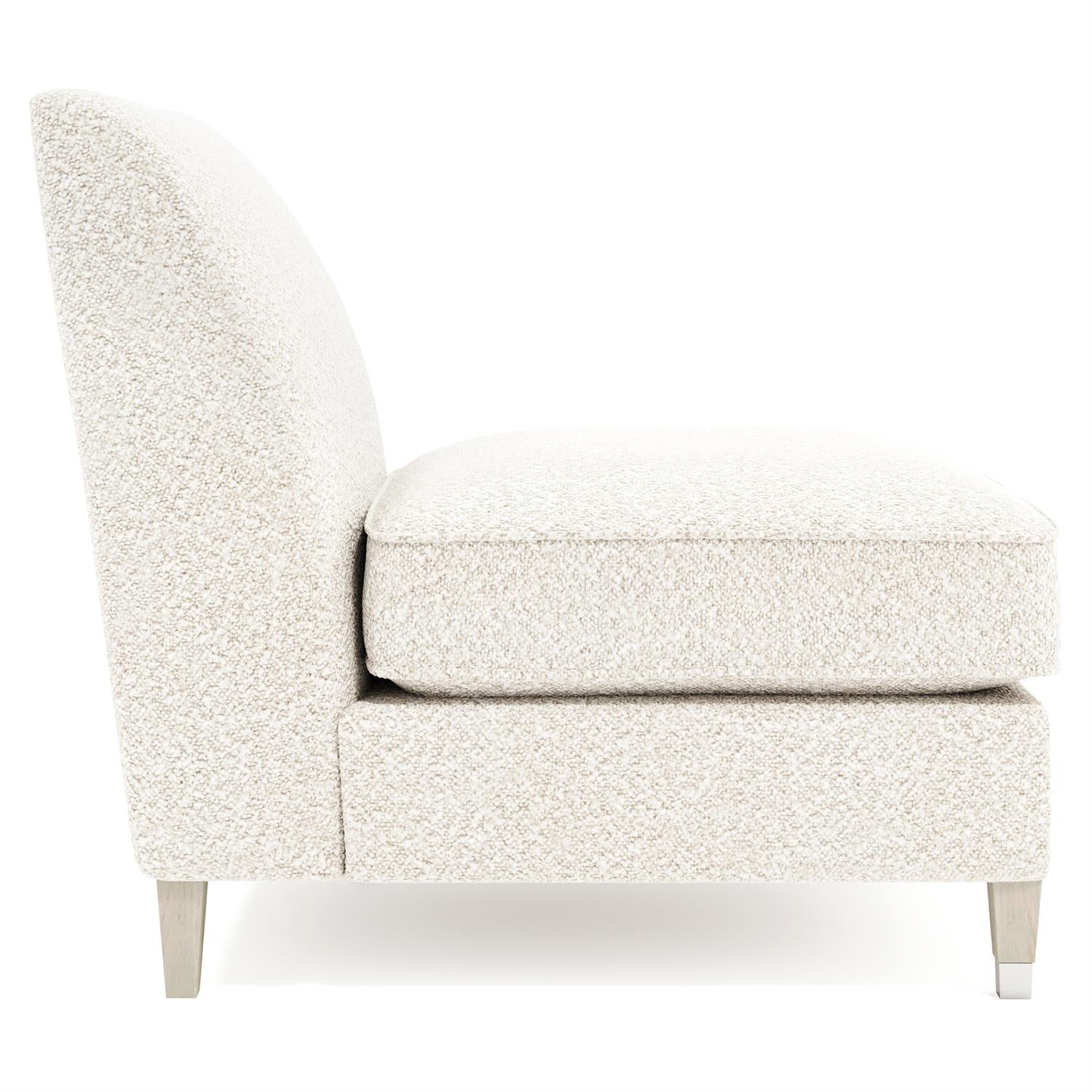 Bernhardt Palisades Fabric Armless Chair Without Nails — N4430X