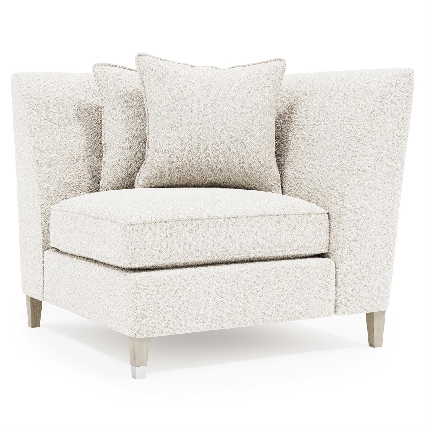 Bernhardt Palisades Fabric Corner Chair Without Nails — N4432X