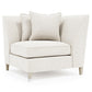Bernhardt Palisades Fabric Corner Chair Without Nails — N4432X