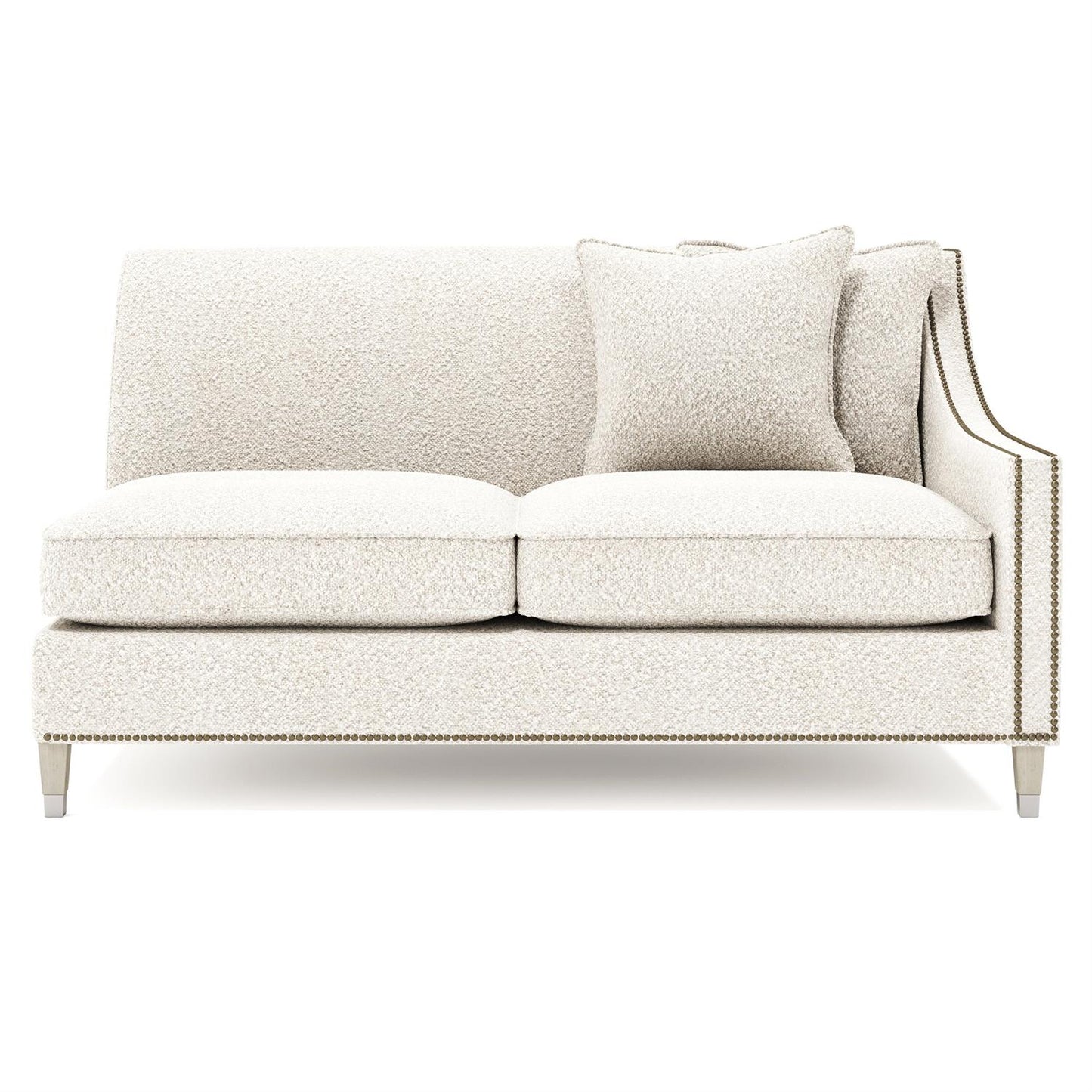 Bernhardt Palisades Fabric Right Arm Loveseat — N4441