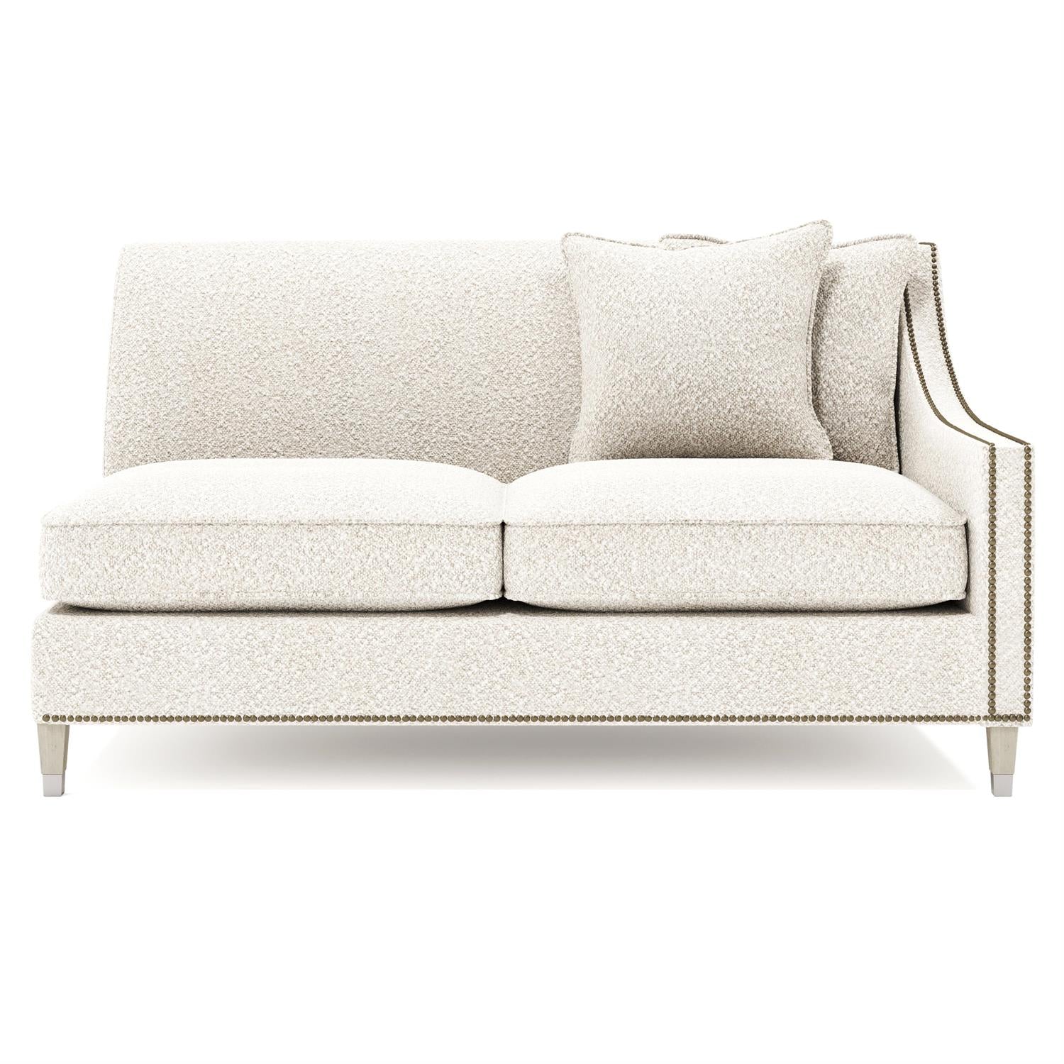 Bernhardt Palisades Fabric Right Arm Loveseat — N4441