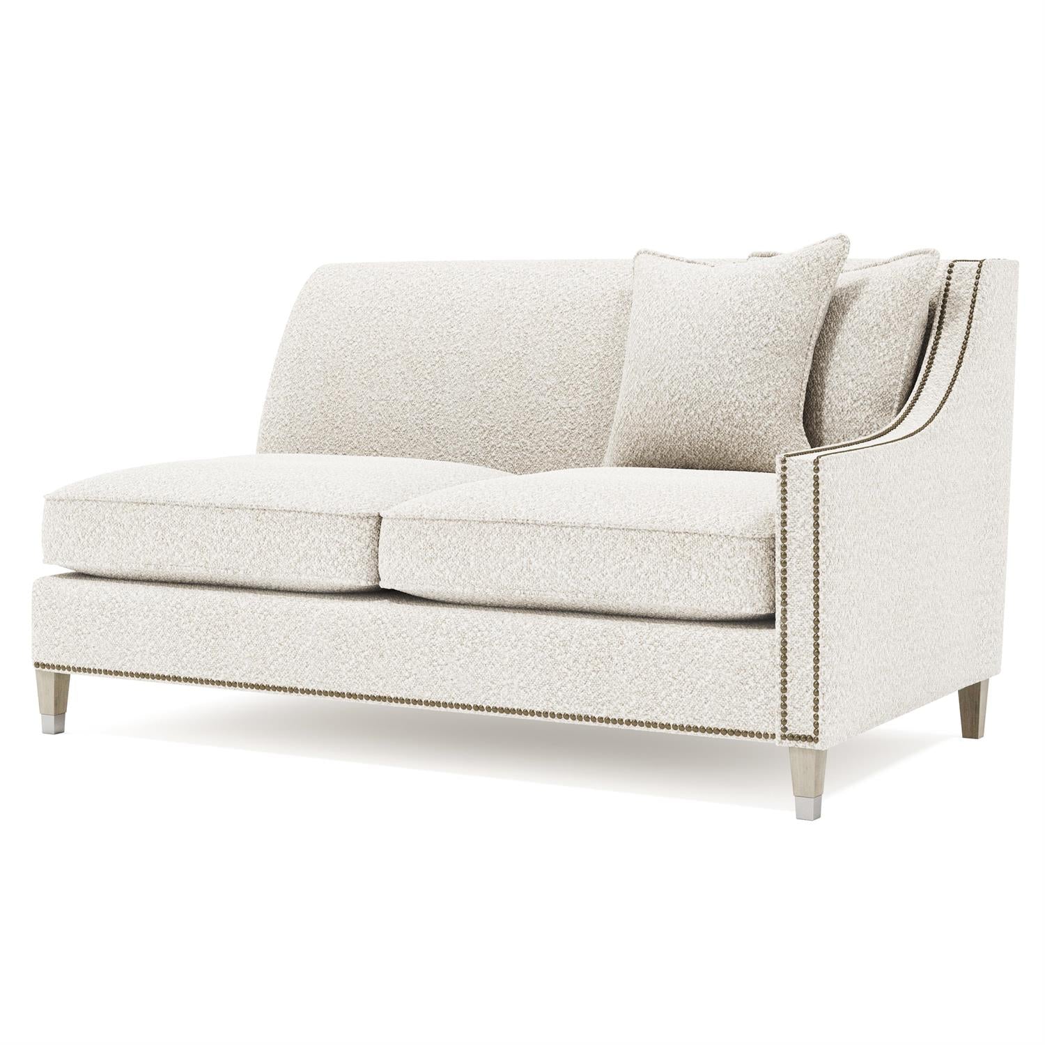 Bernhardt Palisades Fabric Right Arm Loveseat — N4441