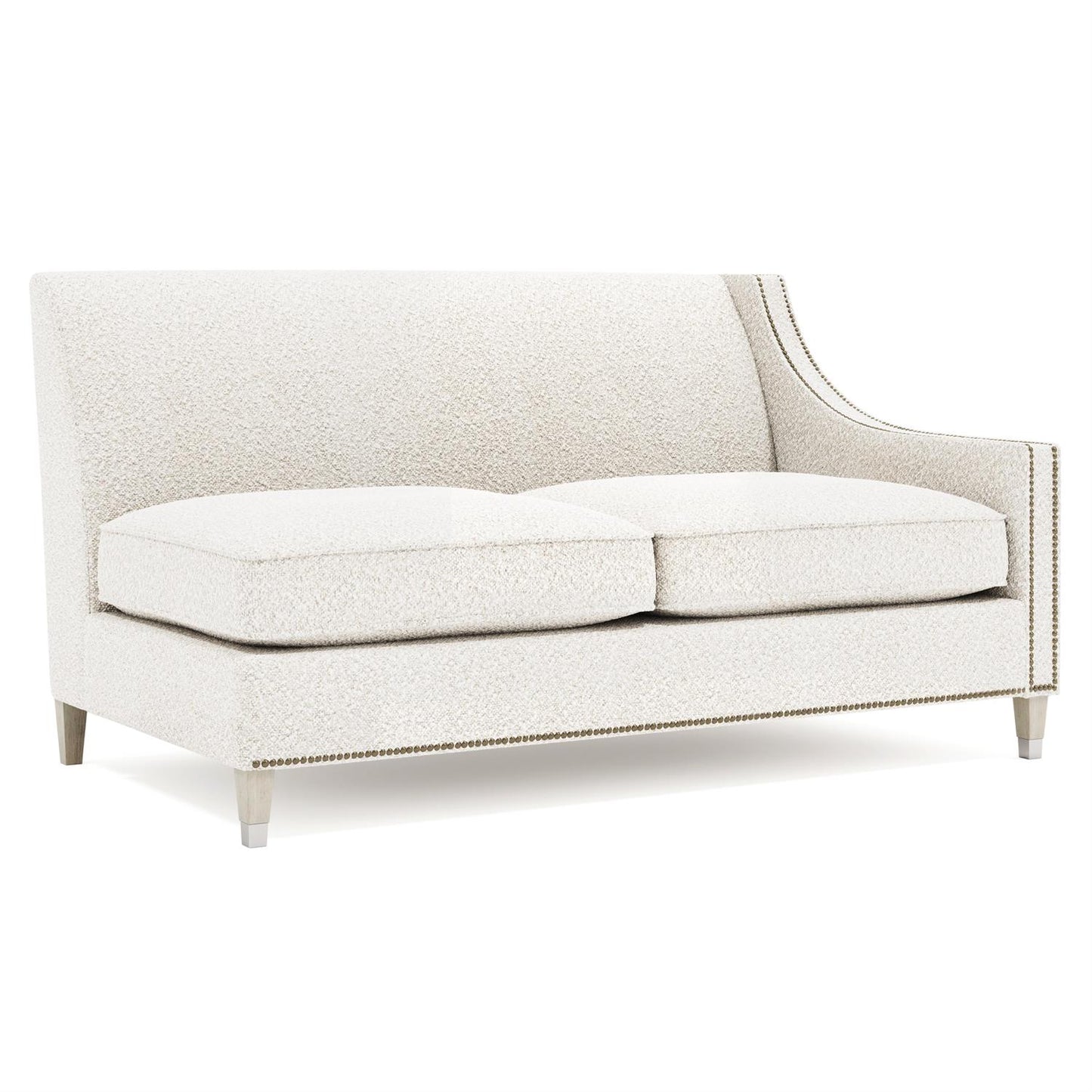 Bernhardt Palisades Fabric Right Arm Loveseat Without Pillows — N4441Y