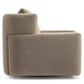 Bernhardt Laurent Fabric Swivel Chair Without Pillows — N4512SY