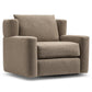 Bernhardt Laurent Fabric Swivel Chair Without Pillows — N4512SY