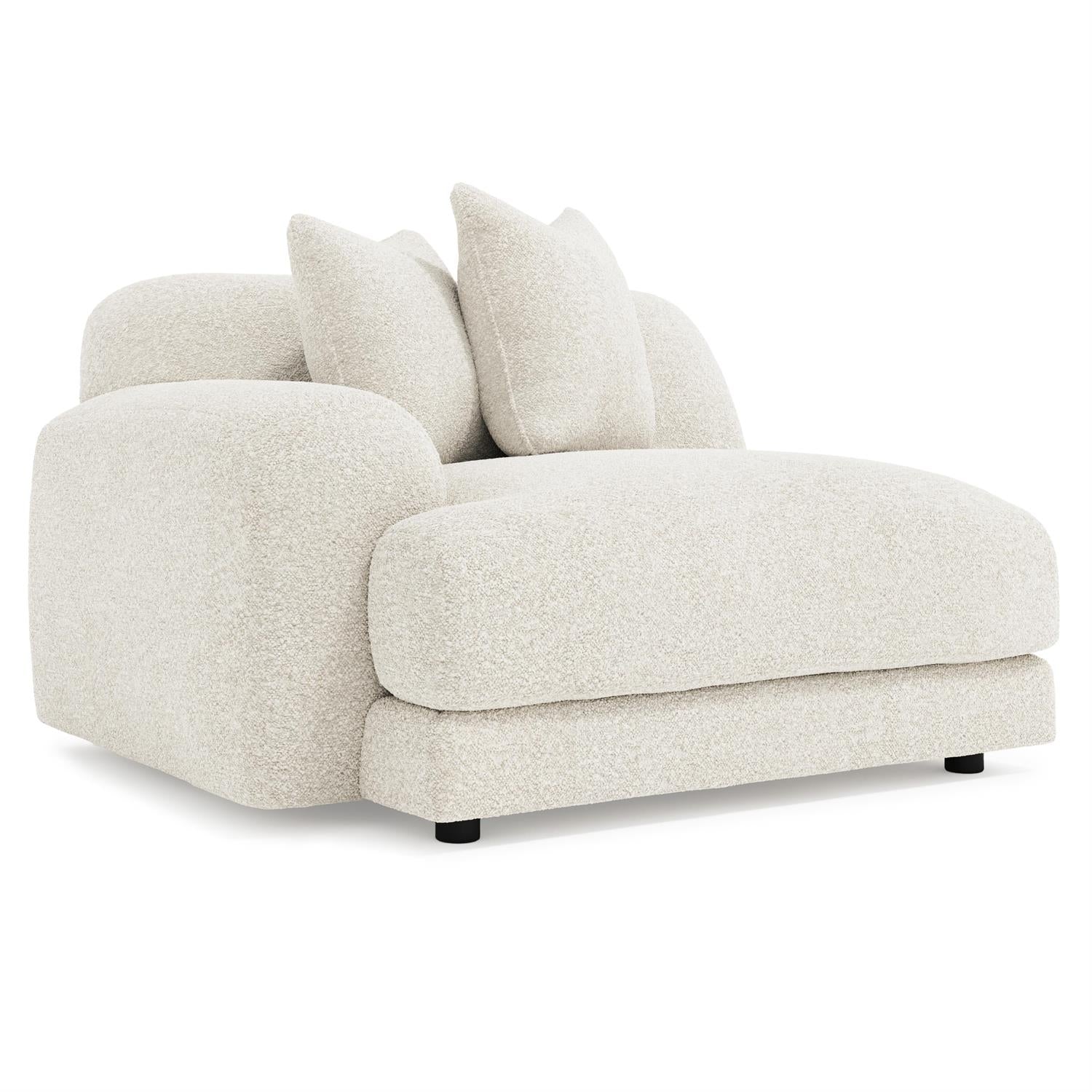 Bernhardt Rylan Fabric Left Arm Chair — N4536