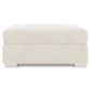 Bernhardt Helena Fabric Ottoman Metal Foot — N5120