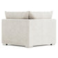 Bernhardt Helena Fabric Corner Chair Metal Foot — N5132