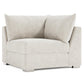 Bernhardt Helena Fabric Corner Chair Without Pillows Metal Foot — N5132Y