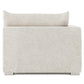 Bernhardt Helena Fabric Left Arm Chaise Without Pillows Metal Foot — N5138Y