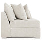 Bernhardt Helena Fabric Armless Loveseat Metal Foot — N5140