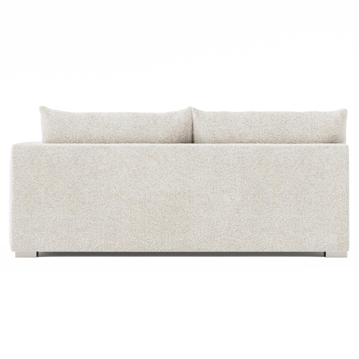 Bernhardt Helena Fabric Right Arm Loveseat Metal Foot — N5141