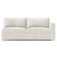 Bernhardt Helena Fabric Right Arm Loveseat Without Pillows Metal Foot — N5141Y