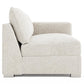 Bernhardt Helena Fabric Right Arm Loveseat Without Pillows Metal Foot — N5141Y