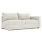 Bernhardt Helena Fabric Right Arm Loveseat Without Pillows Metal Foot — N5141Y