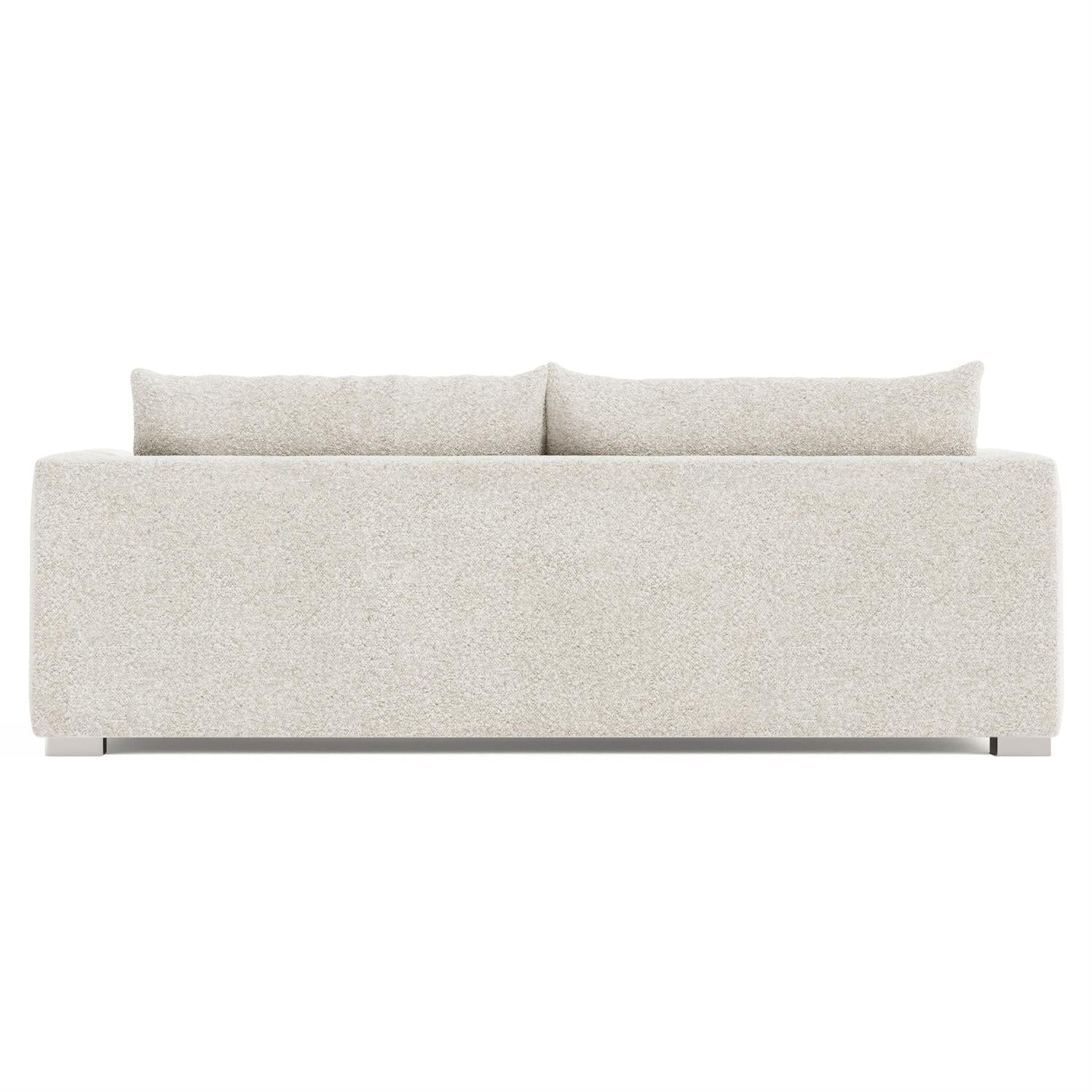 Bernhardt Helena Fabric Sofa Without Pillows Metal Foot — N5157Y