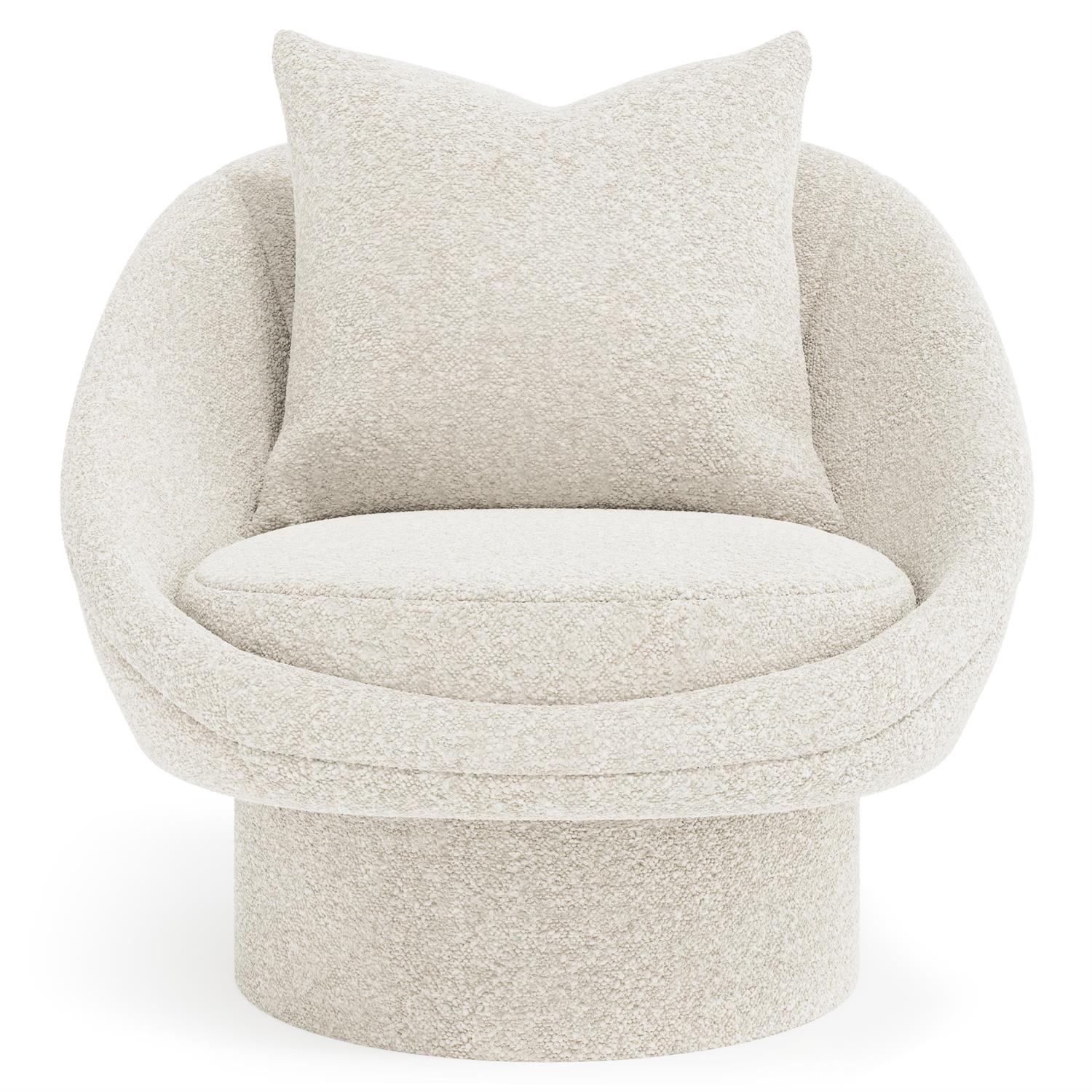 Bernhardt Lucia Fabric Swivel Chair — N5202S