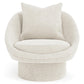 Bernhardt Lucia Fabric Swivel Chair — N5202S