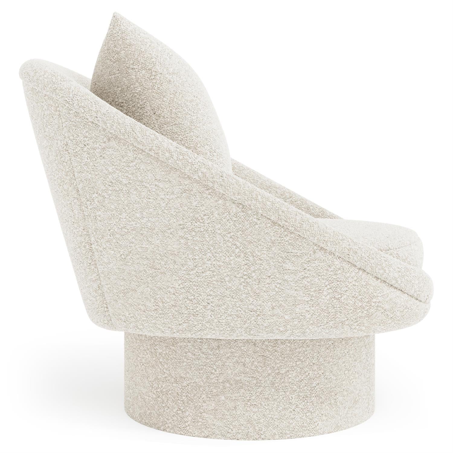 Bernhardt Lucia Fabric Swivel Chair — N5202S