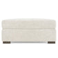 Bernhardt Helena Fabric Bumper Ottoman Wood Foot — N5231