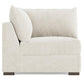 Bernhardt Helena Fabric Corner Chair Without Pillows Wood Foot — N5232Y