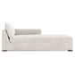 Bernhardt Helena Fabric Right Arm Chaise Without Pillows Wood Foot — N5237Y