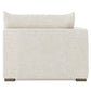 Bernhardt Helena Fabric Left Arm Chaise Without Pillows Wood Foot — N5238Y